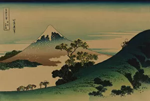 Inume pass in the Kai province (from a Series 36 Views of Mount Fuji ), 1830-1833