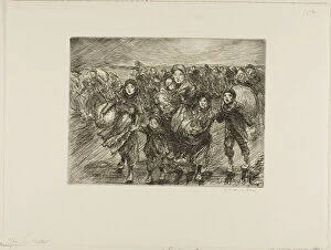 Working Class Gallery: Before the Invasion, 5723. Creator: Theophile Alexandre Steinlen