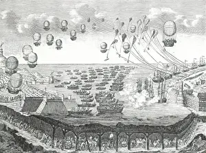 Plan Prints: Invasion of England by the French, c1801, (1896). Creator: Unknown