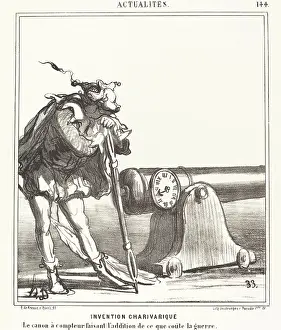 Machine Prints: Invention charivarique, 1868. Creator: Honore Daumier