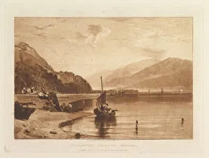 Inverary Pier, Loch Fyne, Morning (Liber Studiorum, part VII, plate 35), June 1, 1811