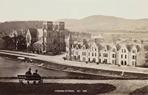 Gw Wilson Prints: Inverness Cathedral, between 1870 and 1880. Creator: George Washington Wilson