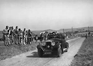 Bugatti Oc Gallery: Invicta of HJ Broadbent competing at the Bugatti Owners Club Lewes Speed Trials, Sussex, 1937