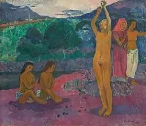 Gauguin Gallery: The Invocation, 1903. Creator: Paul Gauguin