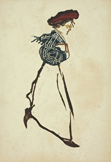 1907 Prints: Ione Black, 1907-1908. Creator: Richard Brown Black
