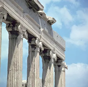 Erechtheion Prints: Ionic capitals of the Erechtheion, 5th century BC