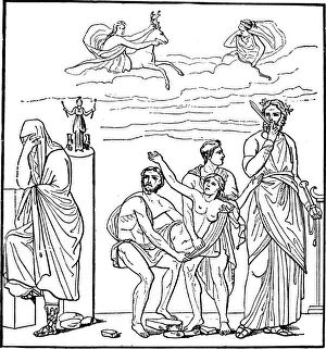 Iphigenia Gallery: Iphigenia, daughter of Agamemnon, king of Mycenae, c1900