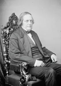 Ira Harris of New York, between 1855 and 1865. Creator: Unknown