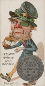 Alcoholic Collection: Ireland, 10 Pence, from the series Coins of All Nations (N72