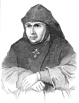 Belarus Gallery: Irena Macrina Mieczyslaska, Superior of the Covent of St. Basil, 1845. Creator: Unknown