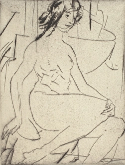 Avant Garde Prints: Iris, 1922. Creator: Arthur Davies