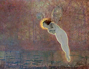 Iris, c1860-1893. Artist: John Atkinson Grimshaw