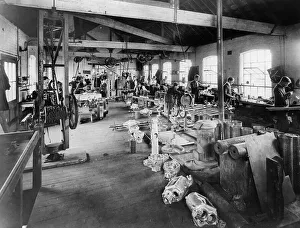 Factory Worker Prints: Iris Cars workshop, c1907