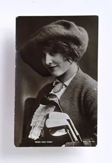 Golf Bag Prints: Iris Hoey, English actress (1895-1979), c1920