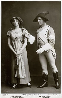 Edwardian Collection: Iris Hoey and Jack Cannot, British actors, c1908.Artist: Rotary Photo