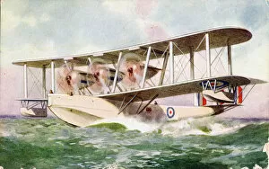Royal Air Force Gallery: The Iris about to rise from the water, 1933. Creator: Unknown