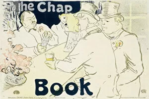 Barman Collection: Irish and American bar, Rue Royale - The Chap Book (Poster), 1896. Artist: Henri de Toulouse-Lautrec