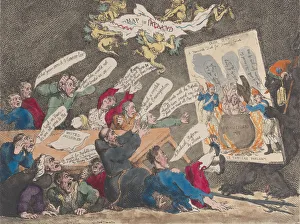 An Irish Howl, March 1, 1799. March 1, 1799. Creator: Thomas Rowlandson