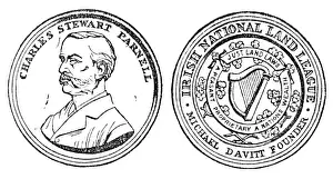 Charles Stewart Prints: The Irish Land League Badge, 1881. Creator: Unknown