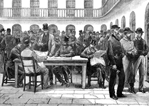 Prisoners Prints: The Irish Land League: recreation time in Kilmainham Prison