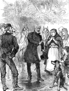 Itinerant Prints: Irish Sketches: an itinerant orator, a sketch near Killarney, 1880. Creator: Unknown