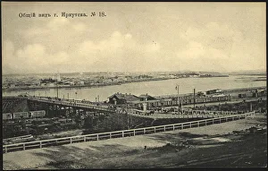 D P Efimova Prints: Irkutsk General view of the city of Irkutsk, 1906. Creator: Unknown
