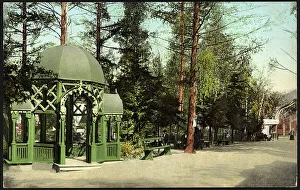 Alcove Prints: Irkutsk Quartermaster's Garden. Alcove, 1904-1914. Creator: Unknown