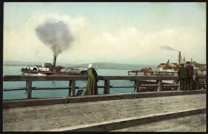Irkutsk: Steam Ship Buriat, 1904-1914. Creator: Unknown. Irkutsk: Steam Ship Buriat, 1904-1914. Creator: Unknown