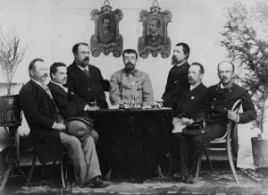 Prorokov R Prints: Irkutsk Voluntary Fire Society. Society Council, 1894. Creator: R Prorokov