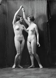 Irma Duncan dancers, 1929 or 1930. Creator: Arnold Genthe