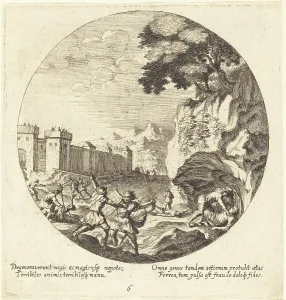 Iron Age Prints: The Iron Age, 1665. Creator: Georg Andreas Wolfgang