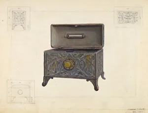 Notes Prints: Iron Bank, c. 1936. Creator: Vincent P. Rosel