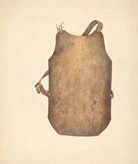 Iron Breast Plate, 1935 / 1942. Creator: Unknown