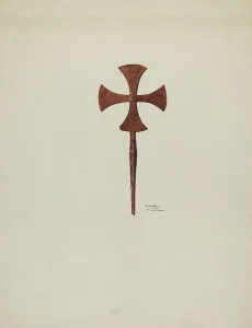 Iron Cross Prints: Iron Cross, 1937. Creator: Dayton Brown
