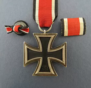 Iron Cross 2nd Class with Ribbon and Button, 1939