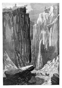 Images Dated 21st February 2008: The Iron Gate defile on the Karshi-Derbent Route, Afghanistan, 1895