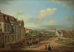 Bellotto Prints: The Iron Gate Square in Warsaw, 1779. Creator: Bellotto, Bernardo (1720-1780)