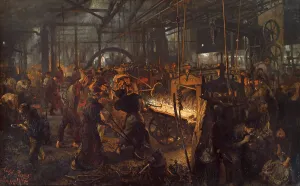 Steelworker Prints: The Iron Rolling Mill (Modern Cyclopes)