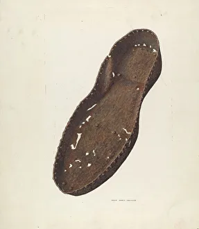 Rivet Prints: Iron Sole, c. 1940. Creator: Rocco Navigato