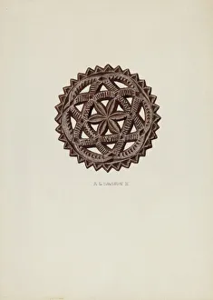 Metal Work Gallery: Iron Stand, c. 1940. Creator: Austin L. Davison