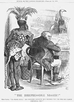 Ashanti Campaign Gallery: The Irrepressible Nigger!, 1881. Artist: Joseph Swain