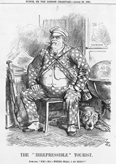 Swain Prints: The Irrepressible Tourist, 1885. Artist: Joseph Swain