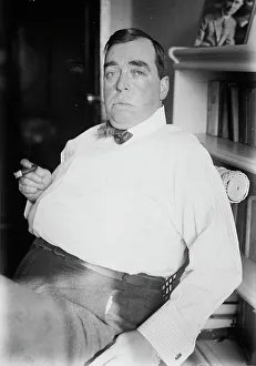 Columnist Prints: Irvin Cobb, 1916. Creator: Bain News Service
