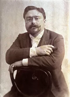 Images Dated 14th May 2007: Isaac Albeniz (1860-1909), Spanish composer, photography around 1895-96