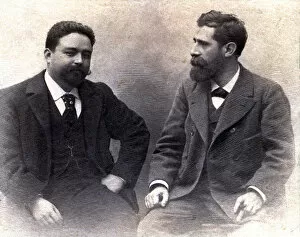 Breton Gallery: Isaac Albeniz (1860-1909) and Tomas Breton (1850-1923), Spanish composers