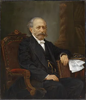 Rabbi Prints: Isaac Mayer Wise, 1881. Creator: Morris Goldstein