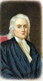 Telescope Prints: Isaac Newton, English mathematician, astronomer and physicist