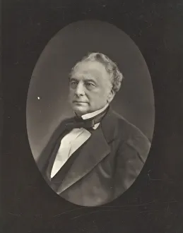Financier Gallery: Isaac Pereire, c. 1853/76. Creator: Nadar