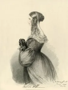 Alfred Dorsay Gallery: Isabella Anson, 1840. Creator: Richard James Lane