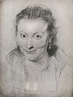 Brandt Prints: Isabella Brandt, 1621. Artist: Peter Paul Rubens
